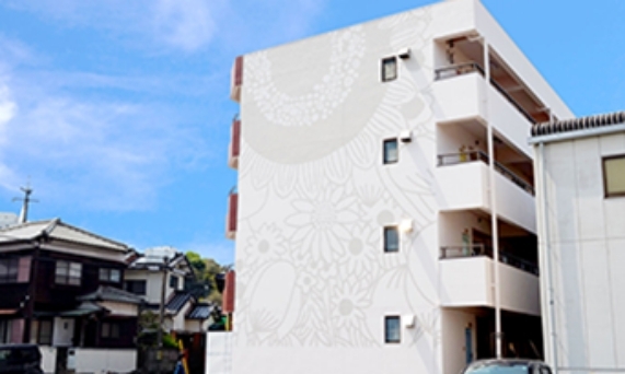 受賞したデザイン塗装物件