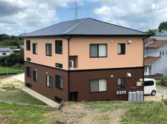 長崎県東彼杵町 アパート マンション 外壁塗装塗り替え工事 リフォーム工事 株式会社キス