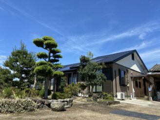 白石町 屋根塗装 外壁塗装 平屋 株式会社キス
