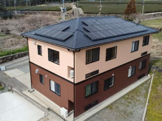 東彼杵町 アパート 外壁塗装 太陽光パネル リフォーム工事 株式会社キス
