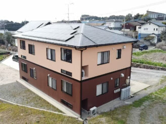 東彼杵町 アパート 外壁塗装 太陽光パネル リフォーム工事 株式会社キス