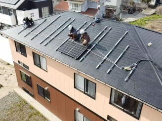 東彼杵町 アパート 外壁塗装 太陽光パネル リフォーム工事 株式会社キス