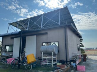 白石町 屋根塗装 外壁塗装 倉庫 株式会社キス