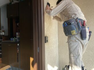 武雄市 外壁塗装 ポーチライト リフォーム工事 株式会社キス