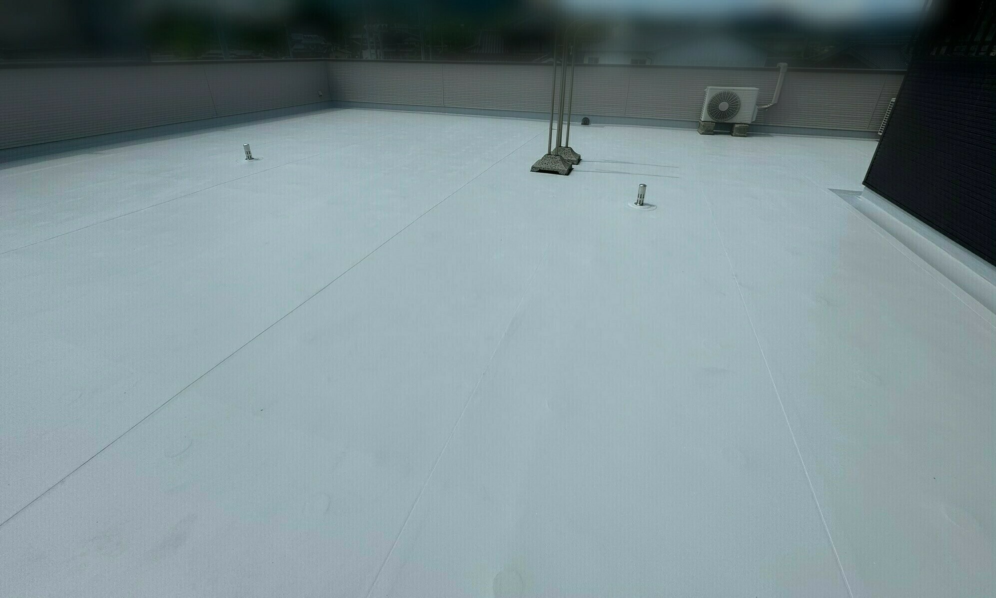 江北町C様邸の防水工事その１