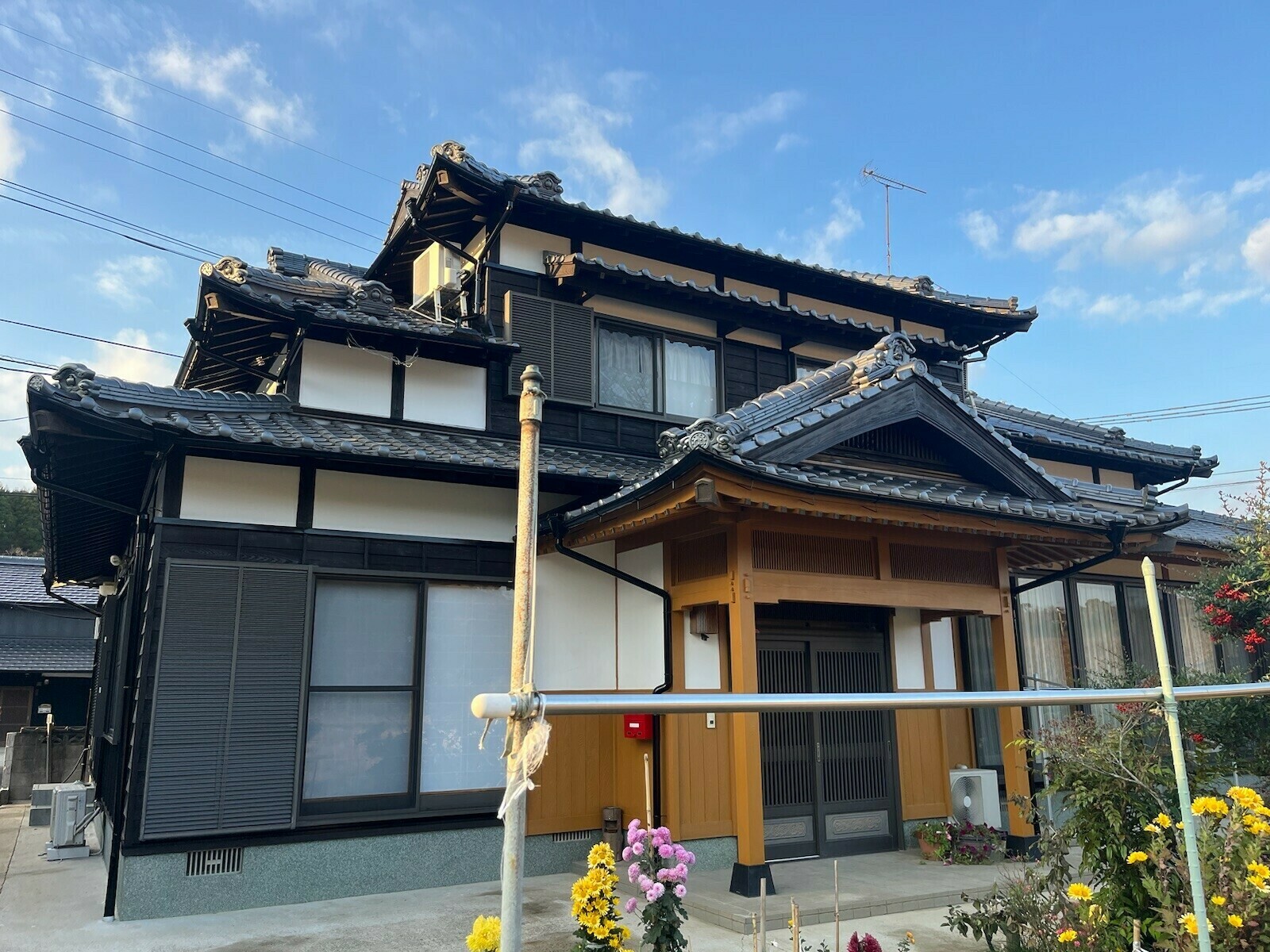 鹿島市I様邸の外壁板壁塗装塗り替え工事その5