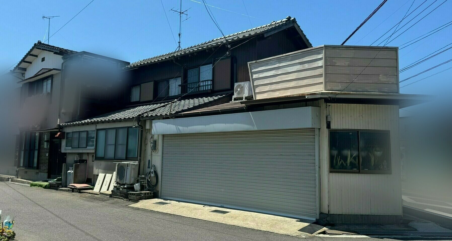 鹿島市N様邸の屋根塗装・外壁デザイン塗装塗り替え工事の様子その3