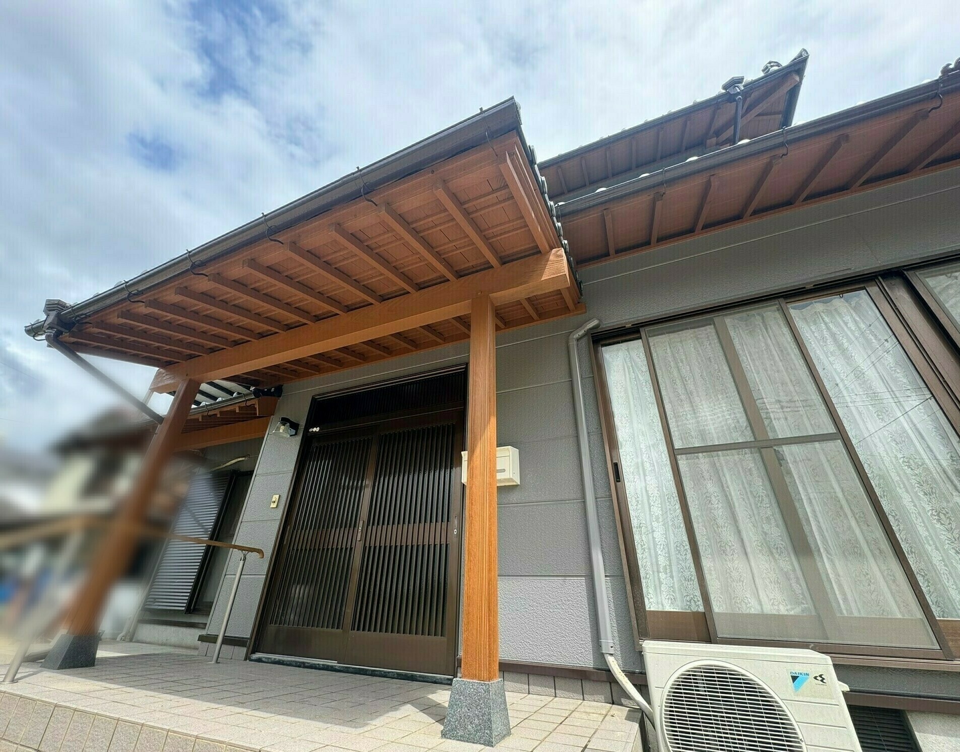武雄市E様邸の外壁塗装その5
