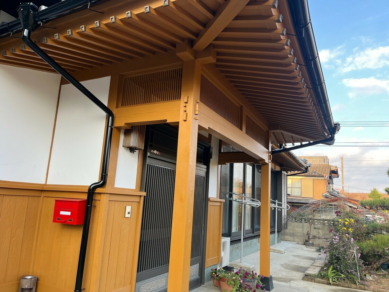 鹿島市I様邸の外壁板壁塗装塗り替え工事その3