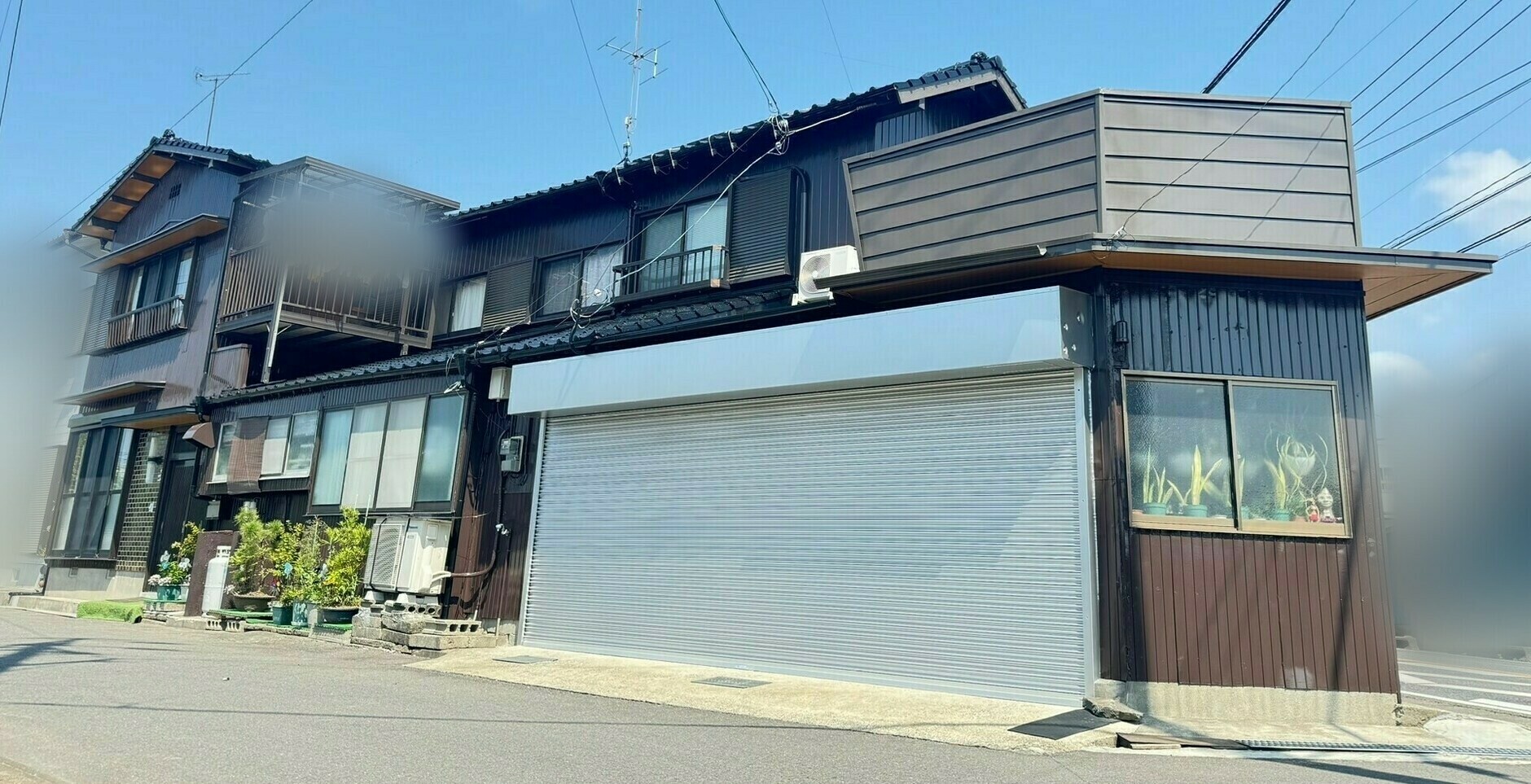 鹿島市N様邸の屋根塗装・外壁デザイン塗装塗り替え工事の様子その4