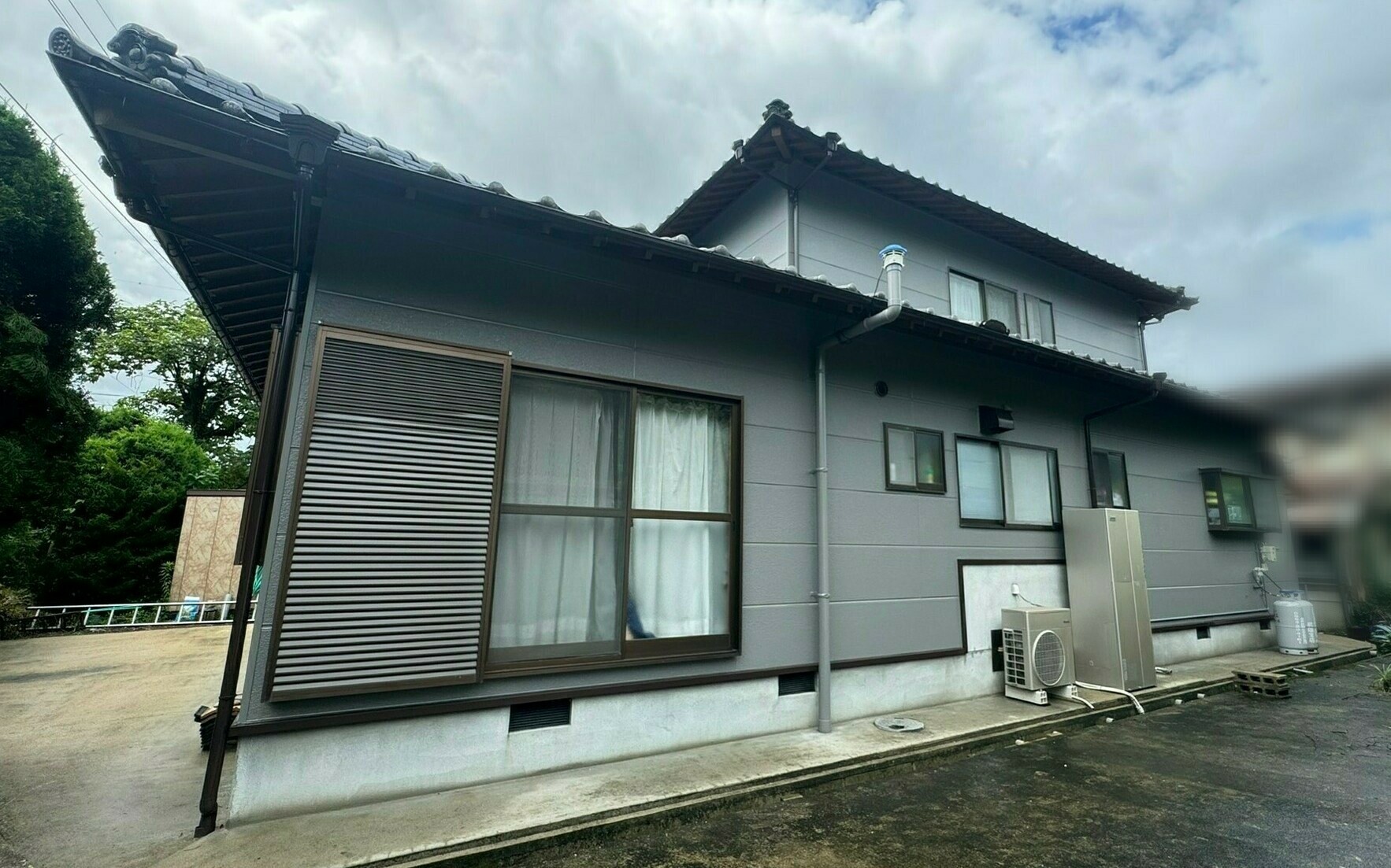 武雄市E様邸の外壁塗装その3