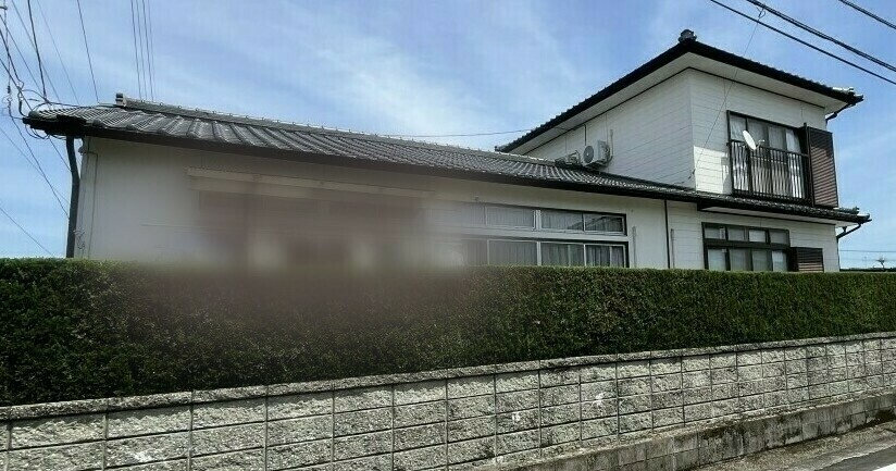 鹿島市T様邸の外壁塗装その1
