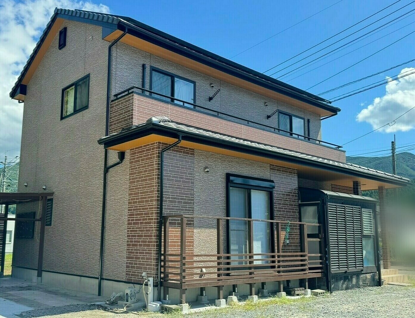 唐津市厳木N様邸の外壁塗装その2
