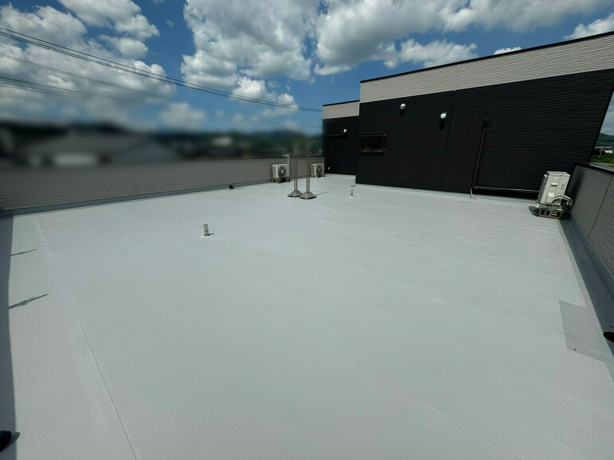 江北町C様邸の防水工事その２