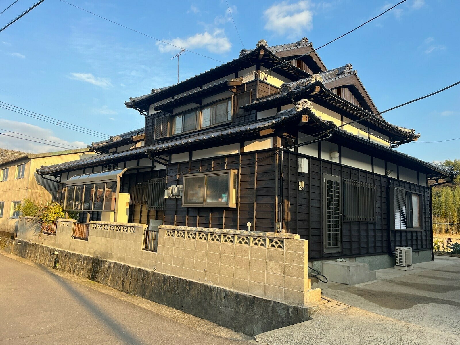 鹿島市I様邸の外壁板壁塗装塗り替え工事その2