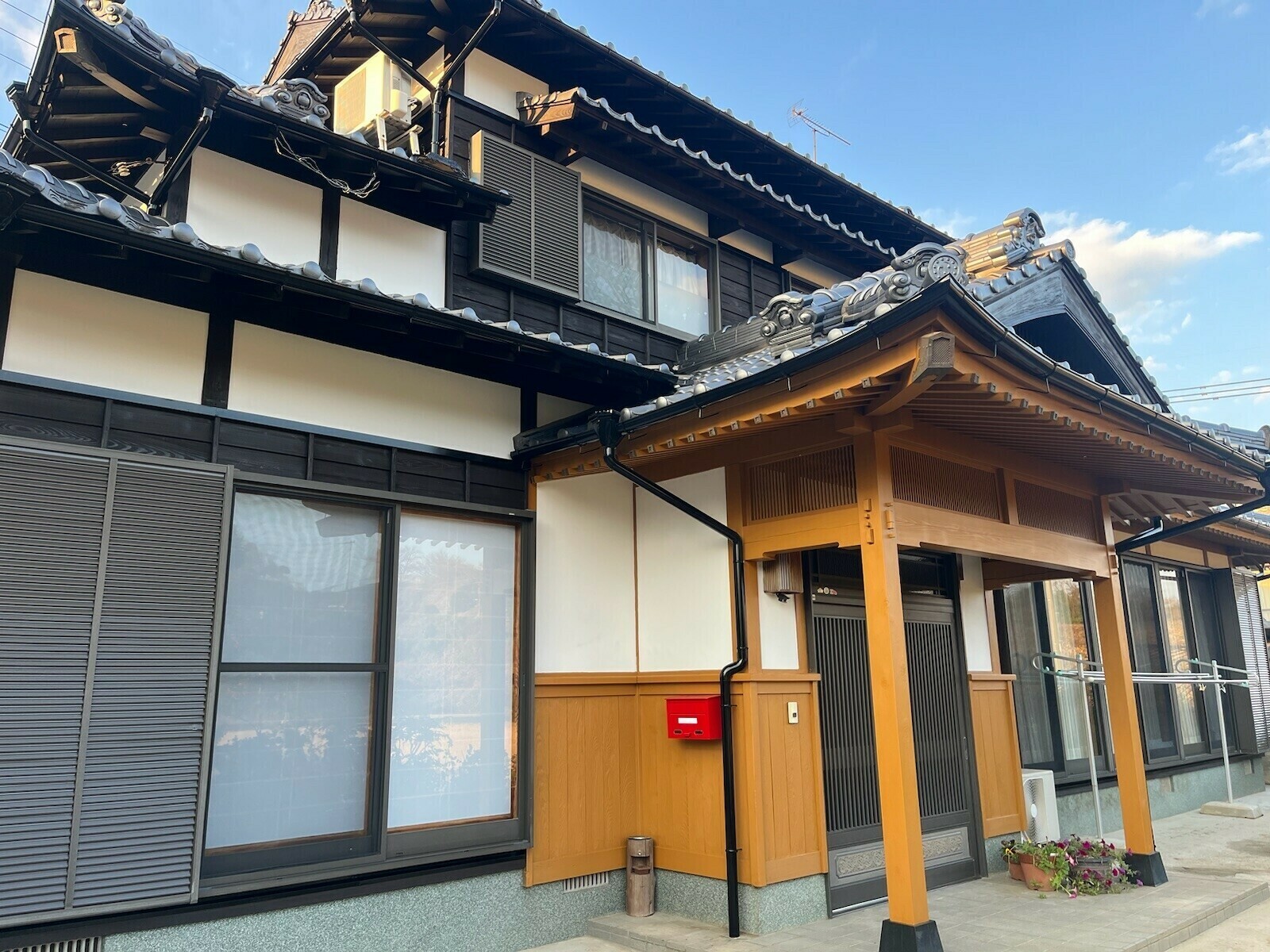 鹿島市I様邸の外壁板壁塗装塗り替え工事その4