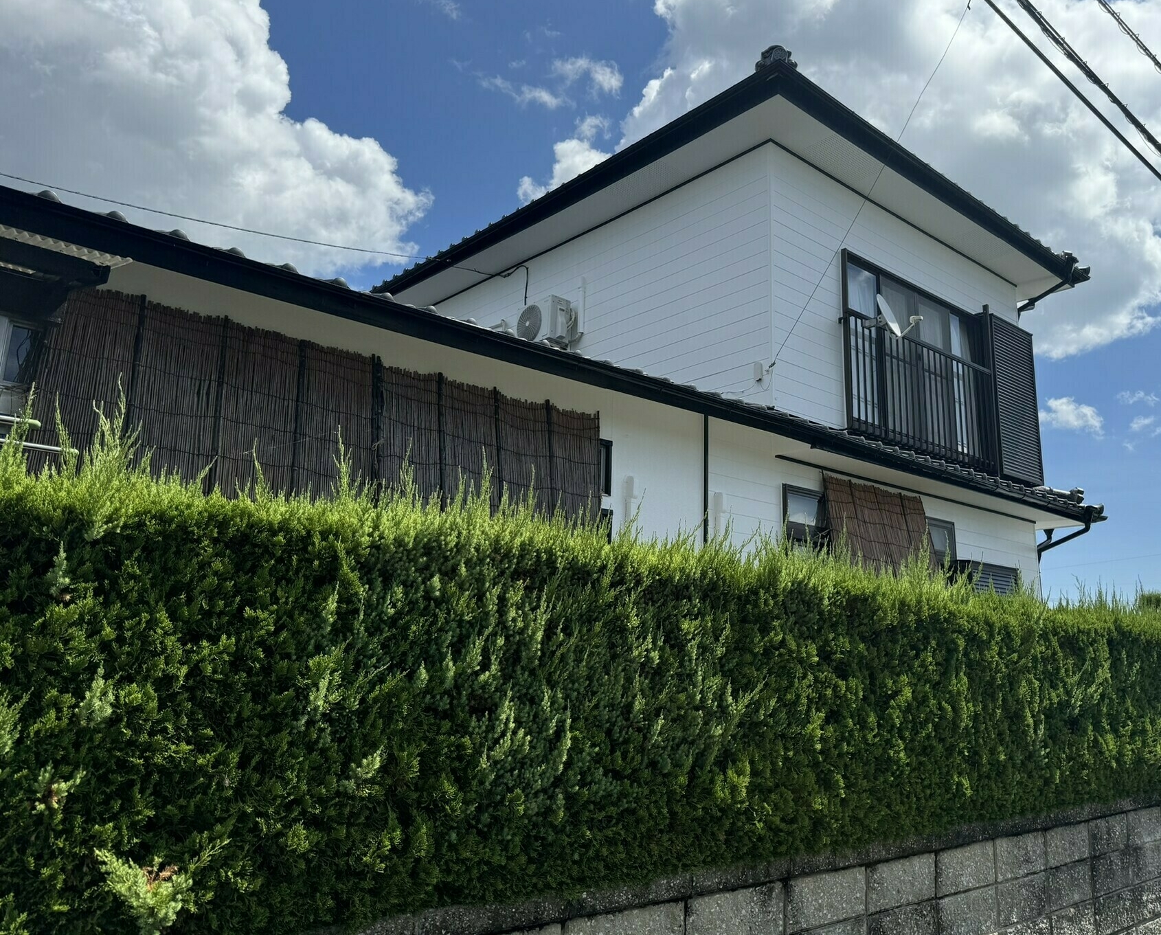 鹿島市T様邸の外壁塗装その２